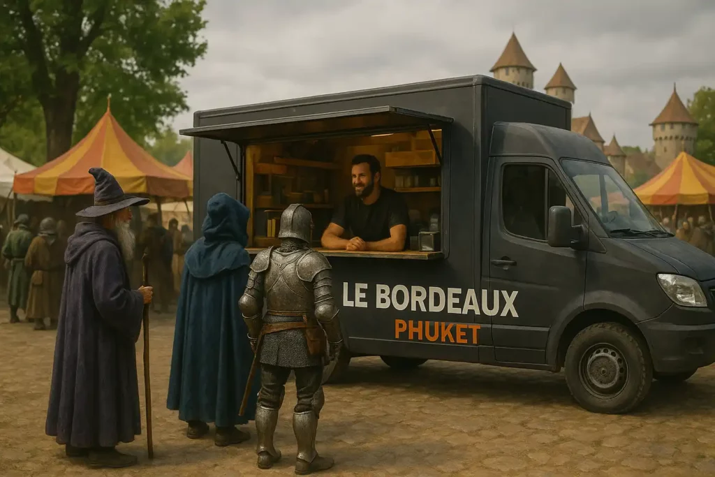 le food truck au festival mysteria