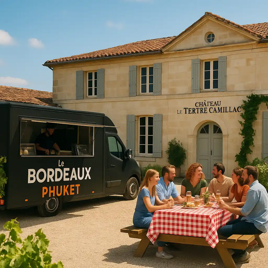 le food truck au chateau le tertre camillac